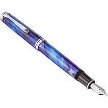 일본직발송 3. Pelikan 펠리칸 만년필 F 가는 글씨 블루듄 수베레인 M805 흡입식 한정 정규 수입품 B07T88, One Size_One Color, One Size_One Color, One Color