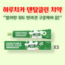 펫생각 바르는 애완견 반려견 개 강아지 용품 애견 치석 치아 관리 구취 입냄새 제거 양치 구강케어 천연 딸기맛 메론맛 치약, 메론맛 60g 3개