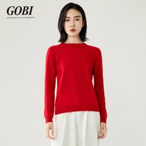 고비 캐시미어 스웨터 여성 기본 모델 100 순수 캐시미어 따뜻한 스웨터 가을 겨울 라운드 넥 풀오버
