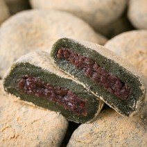 국산 찹쌀 쑥떡 쑥개떡 1.8kg(30개내외) 콩고물 팥앙금이 듬뿍 든든한 식사 대용 회사간식
