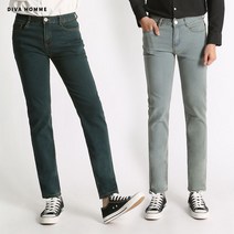 디바옴므 데일리 피트진 워싱 스판 청바지
