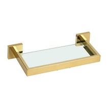 (주)갤러리하우스 (주)갤러리하우스_모던 7012 골드 유리 욕실일자선반