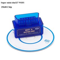 WIFI 자동차 진단 도구 ELM327 OBD2 스캐너 AMG Mercedes Benz Honda Toyota Volvo BMW VW Audi Ford Hyundai Peugeot, 하얀색