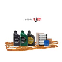 그랜드카니발R 순정 엔진오일 세트, 올뉴 카니발 2.2 디젤, 쉘 Eco 7L 엔진오일, 오일필터