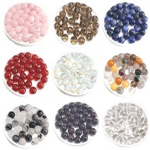 [ALL 원석] 가넷/침수정/자수정/문스톤/백수정 4mm/6mm/8mm/10mm, OB-03