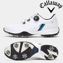 캘러웨이 CALLAWAY 맨즈 남성용 골프화 에어로 스포츠 보아 스파이크 슈즈 C22996110