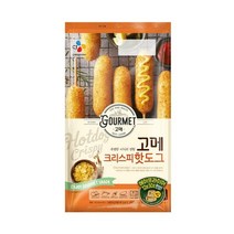 CJ제일제당 고메 크리스피핫도그 400G X 3개, 단품