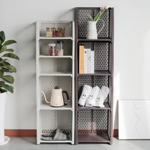 적재형 수납장 진열장 정리함 선반 적층 정리대 수납대 주방 서재, 위드정리함브라운소x2