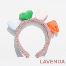 소프트 러브 머리띠 노래방 라벤다 무도회 할로윈소품 응원머리띠 파자마파티 파티