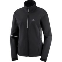 살로몬 Agile Softshell 재킷 여성 블랙 LC1360000