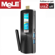 미니 스틱PC 일체형 초소형 pc 사무용 데스크탑 인텔 윈도우 mele mini pcg02-27 셀러론 j4125 쿼드 코어 8gb 10, 협력사, j4125 8GB 128GB