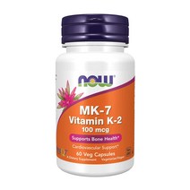 나우푸드 MK-7 비타민K2 100mcg 60 베지캡슐, 기본, 1개, 60캡슐