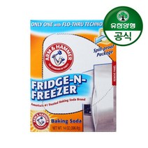 암앤해머 에프 앤 에프 (프리지 앤 프리저) 냉장고 탈취제, 396.8g, 8개