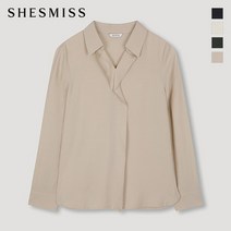 [쉬즈미스(SHESMISS)] [쉬즈미스] 러플 카라 블라우스_SWWBLM31010_CR