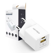 헤이맨 30W USB C타입 GaN PD PPS 미니 고속 멀티 충전기, 단품
