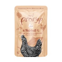 프라미 기능성 파우치 70g 고양이간식, 헤어볼 참치+치킨