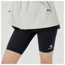 [르꼬끄] M 레깅스 UQC QN222CPF41-BLK 여성 4부 쇼츠 레깅스 BLK