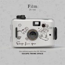 생일선물 논폴라로이드 실용적 고급스러움을 선물하는 필름카메라필름, T09-Film -- 우주 탈출, C02-패키지 1 선물함(배합 12장 영화