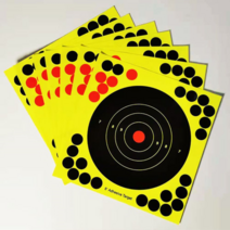 오너클랜 원형 양궁 과녁판 과녁지 20cm 10P DD-11304, 본품, 단일