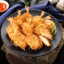 냉동 새우 튀김 코코넛 버터플라이 250g 간식 야식 업소용 식당 음식점 캠핑 차박 여행, 1개