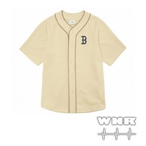 MLB) 모노 백로고 베이스볼 셔츠 3ABS03014-43BGS