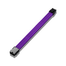 슬리브 케이블 30cm 소매 24pin/8pin/6pin/4pin 케이블이있는 PSU 확장 케이블, 보라, G8, 1개