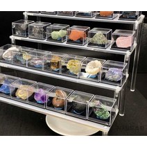 구월쇼 비스무트 원석 광석 석영 크리스탈, 슈퍼세븐(퍼플 백본) + 상자