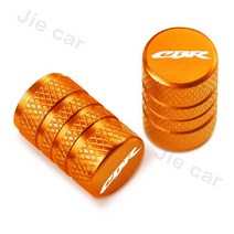 오토바이 휠 타이어 밸브 스템 캡 CNC 밀폐 커버 혼다 CBR 125R 600 F4i 650F 1100XX 1000F cbr 954 RR, [02] Glod, 02 Glod