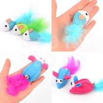 고양이 장난감쥐 캣토이 냥이 고양이 쥐인형, _3P_