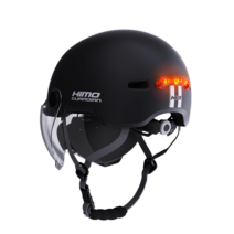 자전거 헬멧 모자 선수 샤오미 백유품, 07 HIMO청풍 라이딩 헬멧 블랙 K3