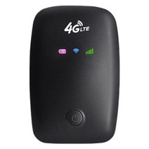 인터넷 라우터 와이파이 무선 150m 4g 휴대용 무선 2.45g 듀얼 밴드 안드로이드, 검은색