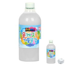 미술놀이 뭉게구름 거품물감 리필 1000ML 낱색 흰색 유아물감놀이 유아미술놀이 유아용물감
