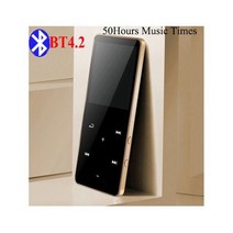 8G-128GB MP3 MP4 플레이어 터치 블루투스 5.0 무손실 오디오 레코더 음악 Mp3 HiFi 휴대용 워크맨 FM 라디오 전자 책, bt4.2 mp3 5_8GB