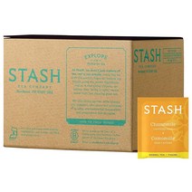 Stash 티 더블 베르가못 얼 그레이 홍차 티백 100개 박스, 카밀레, 100개(1팩)