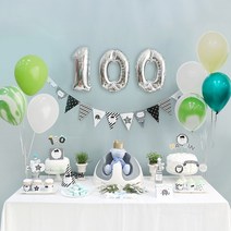 셀프백일상12종세트 (그린모던) / 엄마표 백일상차리기 100일상
