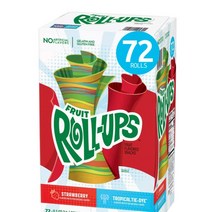 프룻 롤업스 Fruit Roll ups 프룻롤업 72개 버라이어티 팩 대용량 1.02kg