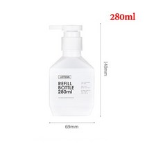 로션용기 화장품용기 플라스틱용기휴대용 비누 병 액체 핸드 프레스 욕실 샤워 젤 샴푸 로션 보관 용기 병, 하나, A