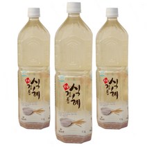 궁중가평식혜/단술 1.5L (3개묶음) 페트식혜 후식음료 뷔페음료 비프먹방