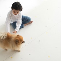 휴팡 멀티 PVC롤매트 셀프시공 강아지매트 미끄럼방지 슬개골보호 애견매트 70cm * 8m, 젤리스톤