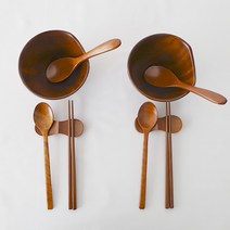 모리다인 예소담 우드 면기 2인세트 10P