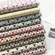 자투리 면20수 원단 트라이앵글2308 택1, 면20수 트라이앵글2308 카키