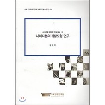 사회자본의 개발모형 연구 : 사회적 자본의 법제화 1, 한국법제연구원, 황은주 저