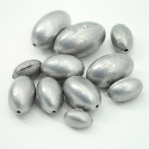 피싱템 친환경 주물 구멍추 낚시추 쇠추 봉돌 원투낚시, 1개