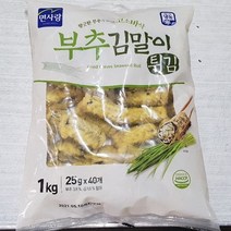 면사랑 부추 김말이튀김1KG, 1개, 1kg