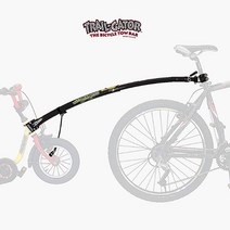 트레일게이터 바이클바 자전거 트레일러 연결바 블랙 (Trail Gator) 10212, 블루 (10212-Blue), 1개