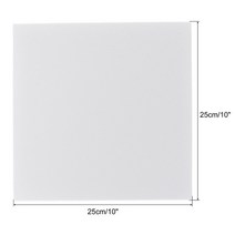 스티로폼판 스티로폼완충제 판넬 폼보드 4pcs 10mm 두께 10x10 인치 eva 시트 spone foamcraft eva 시트 diy 수제 모델 재료 만들기, 흰색 10 x 10인치, 두께 10mm