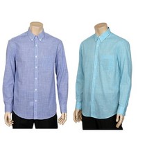 시원한소재 댄디남 긴팔 캐주얼 셔츠 심플한 간절기