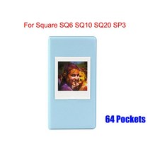 휴대용 포토프린터 무선 셀피 핸드폰 사진인화기 FujiFilm Instax Square SQ6 SQ10 카메라 SP-3 프린터 필, 03 Blue