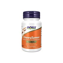 나우푸드 츄이자임 광범위한 스펙트럼 츄어블 효소 엔자임 enzyme 베리맛 90개