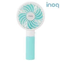 이노크아든 USB 휴대용 핸디선풍기, IA-19BW, 블루